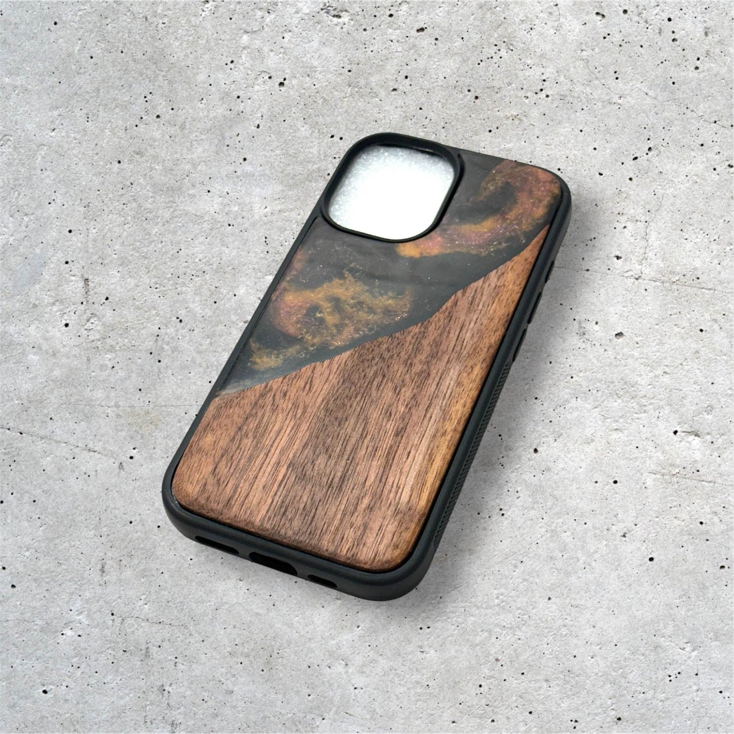 iPhone 16 Black, Pink & Gold