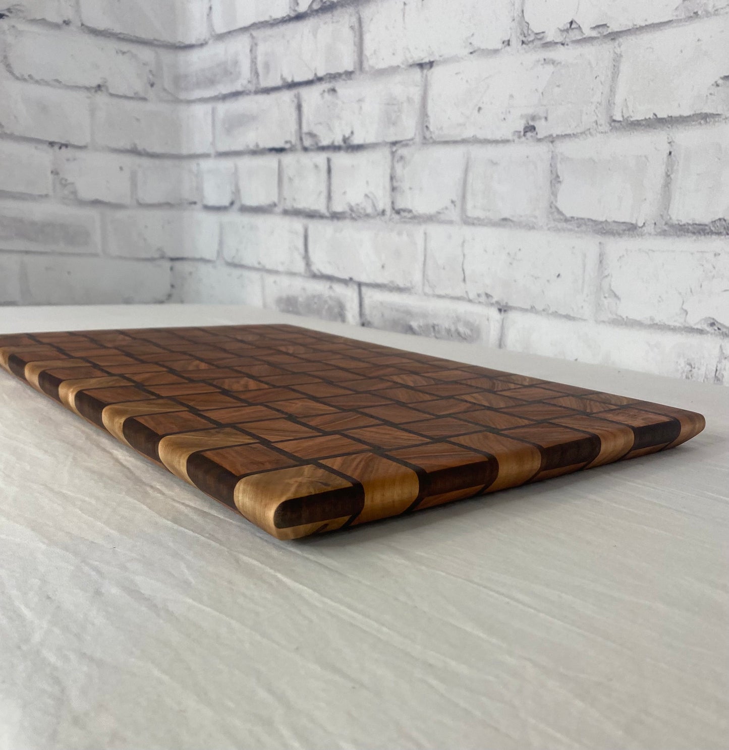 Basket Weave End Grain Cutting Board