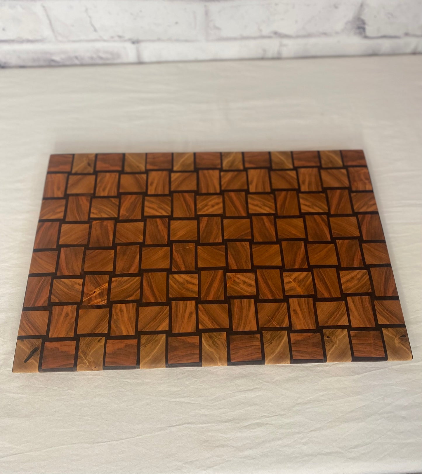 Basket Weave End Grain Cutting Board