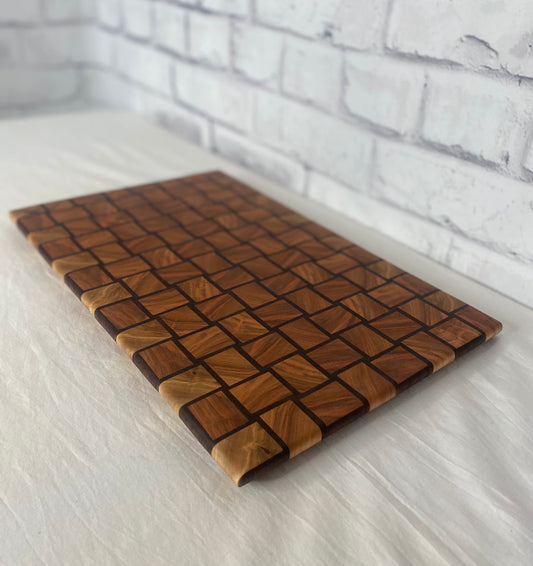 Basket Weave End Grain Cutting Board