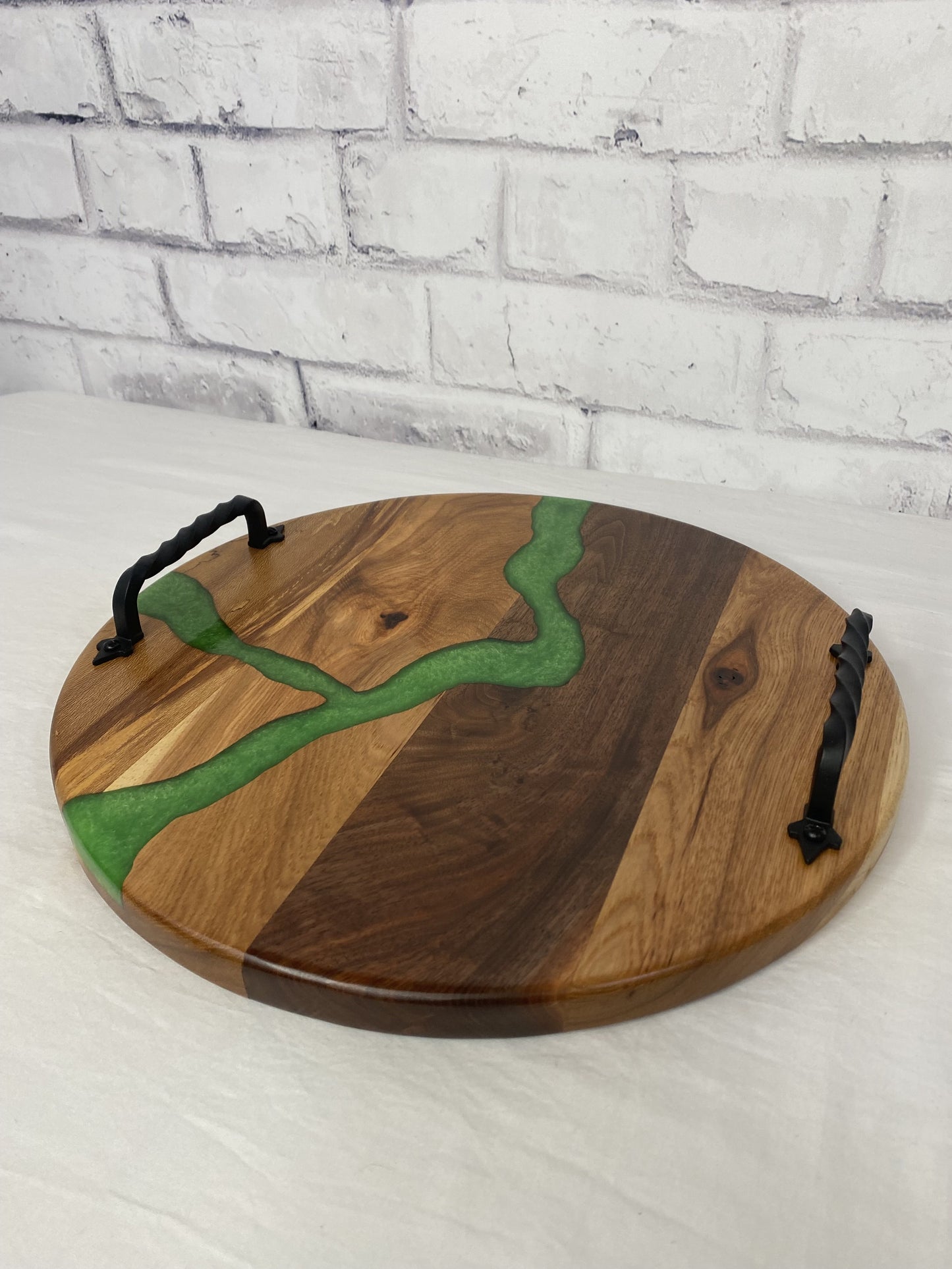 Green Epoxy Whiskey Board